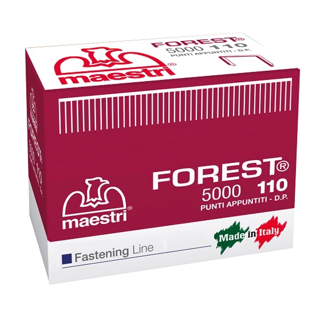 Vendita online Punti metallici 110 Forest per fissatrici manuali 5000 pezzi